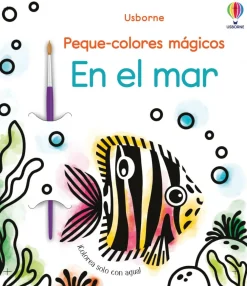 Usborne Peque Colores Mágicos · En el Mar*Niños Libros Para Colorear|Libros Para Colorear