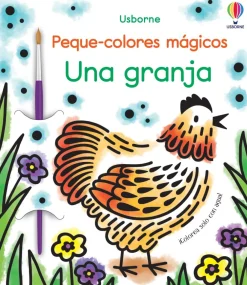 Usborne Peque Colores Mágicos · Una granja*Niños Libros Para Colorear|Libros Para Colorear