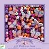 Djeco Perlas de Madera Mariposas ·*Niños Kit De Manualidades|Juguetes Montessori
