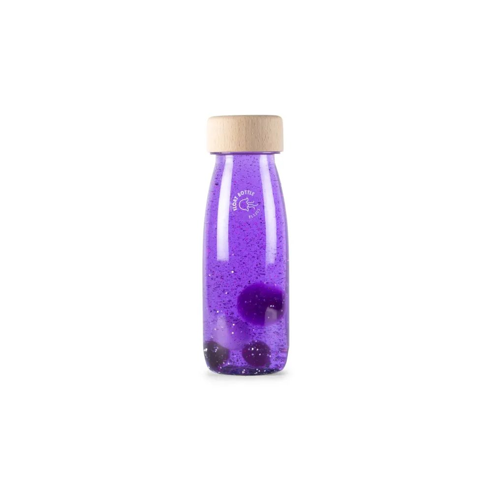 Petit Boum · Float Bottle Purple*Niños Juguetes Montessori|Juguetes Antiestrés