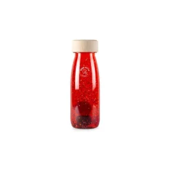 Petit Boum · Float Bottle Red*Niños Juguetes Montessori|Juguetes Antiestrés