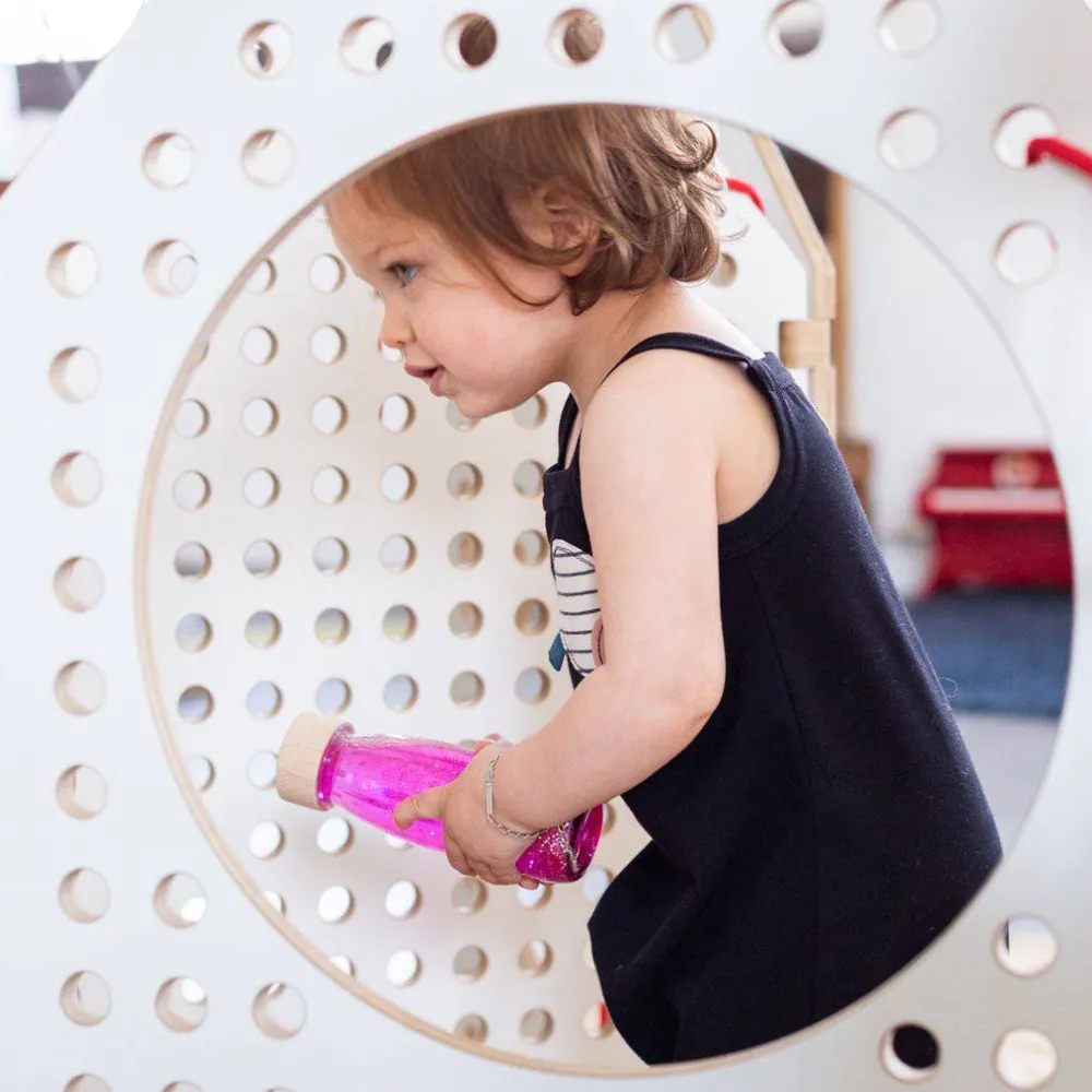 Petit Boum · Float Bottle Pink*Niños Juguetes Montessori|Juguetes Antiestrés