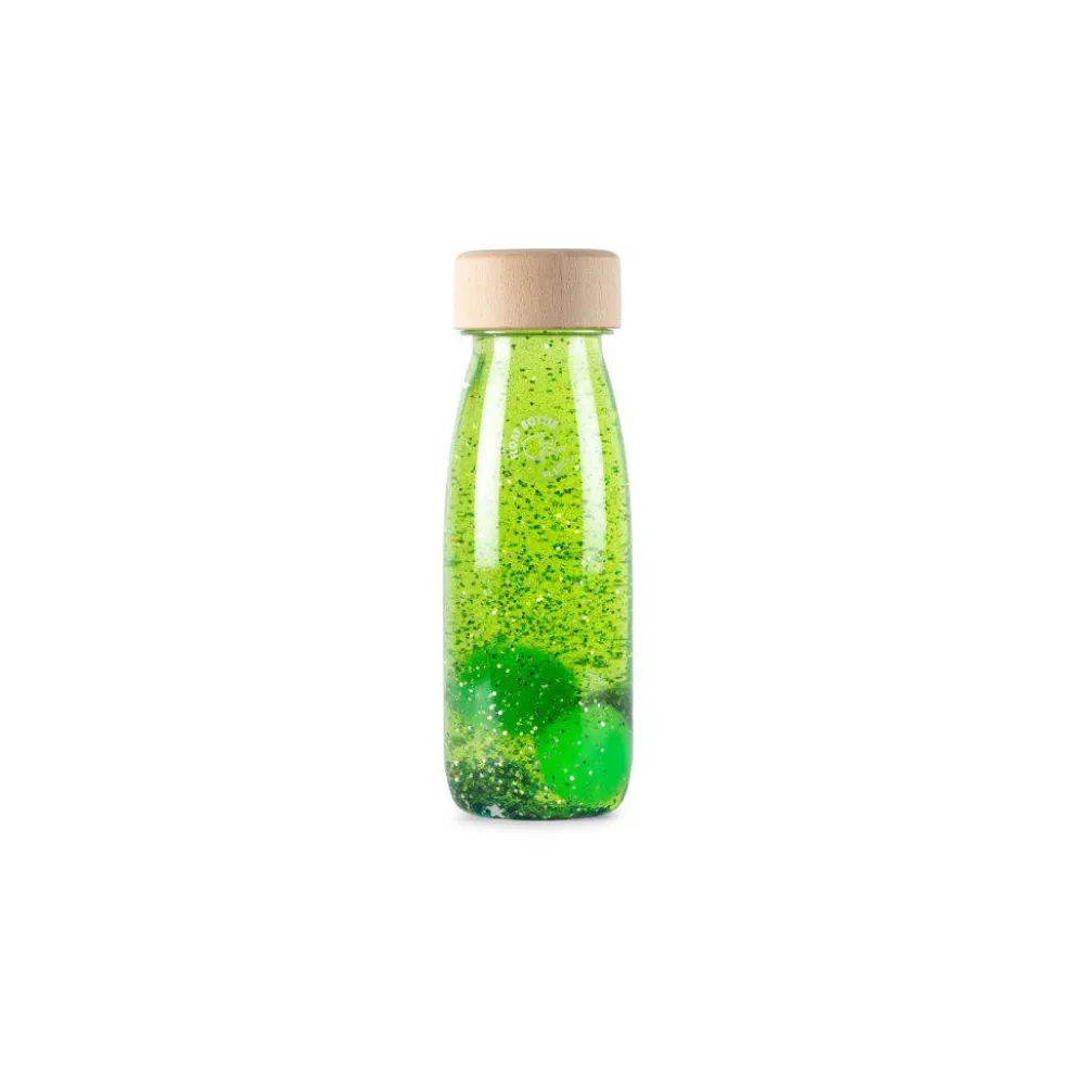 Petit Boum · Float Bottle Green*Niños Juguetes Montessori|Juguetes Antiestrés