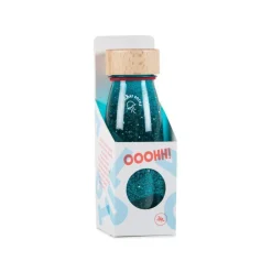 Petit Boum · Float Bottle Turquoise*Niños Juguetes Montessori|Juguetes Antiestrés
