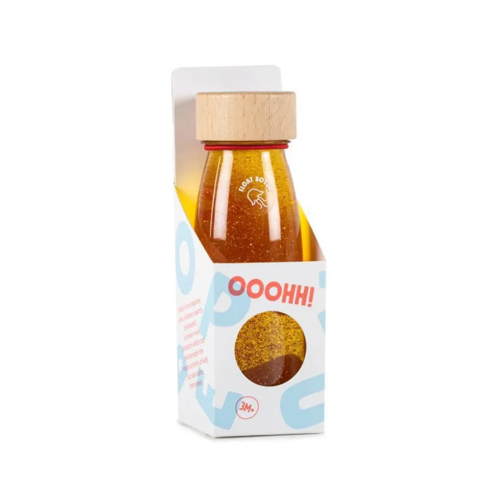 Petit Boum · Float Bottle Cúrcuma*Niños Juguetes Montessori|Juguetes Antiestrés