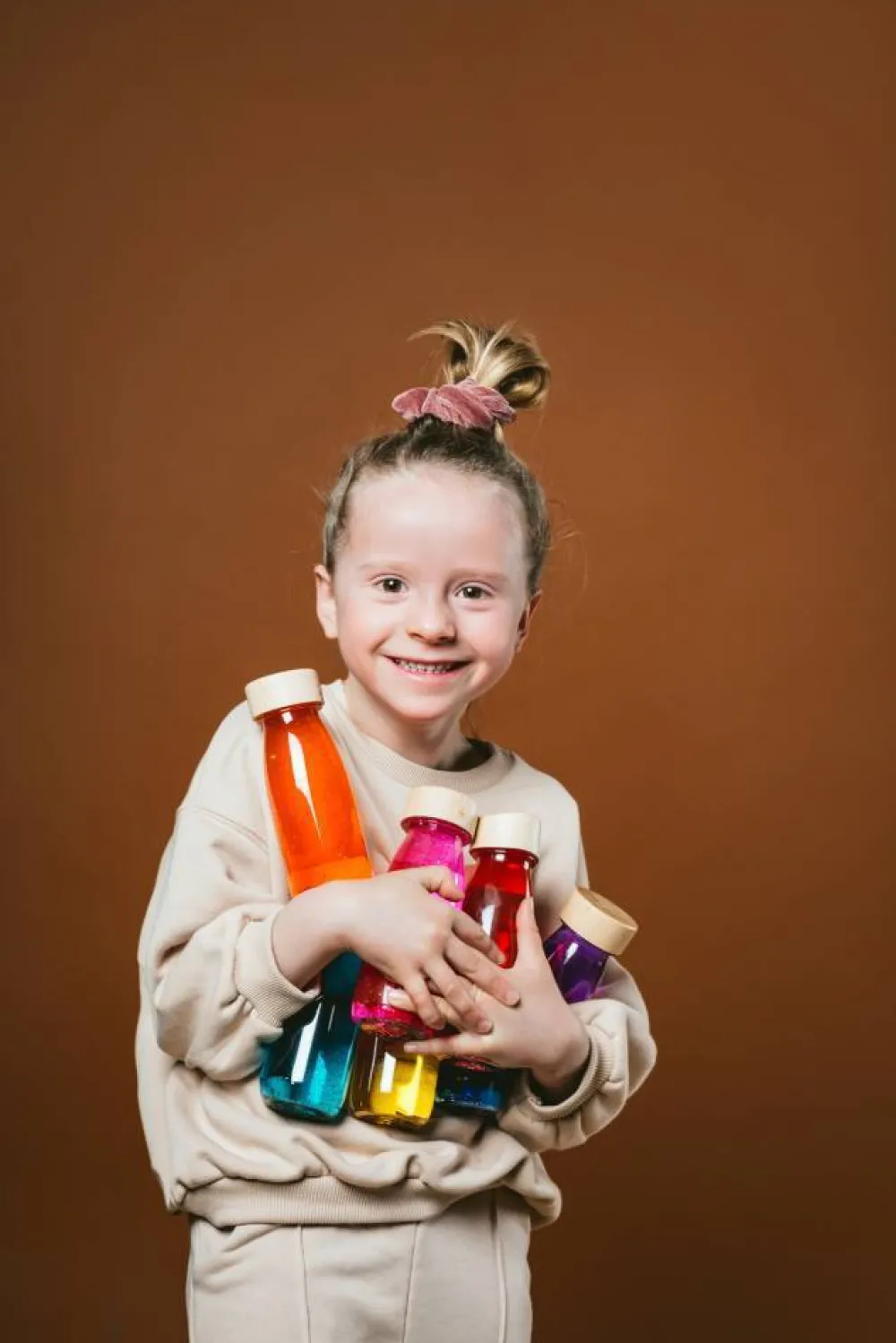 Petit Boum · Float Bottle Siena*Niños Juguetes Antiestrés|Botellas Sensoriales