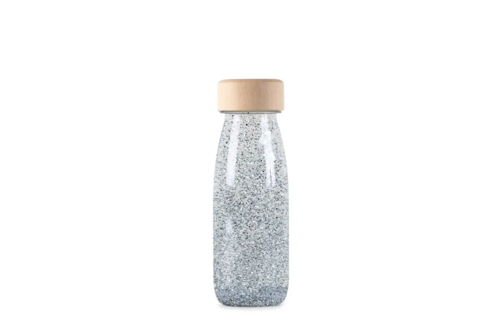 Petit Boum · Float Bottle Silver*Niños Juguetes Montessori|Juguetes Antiestrés