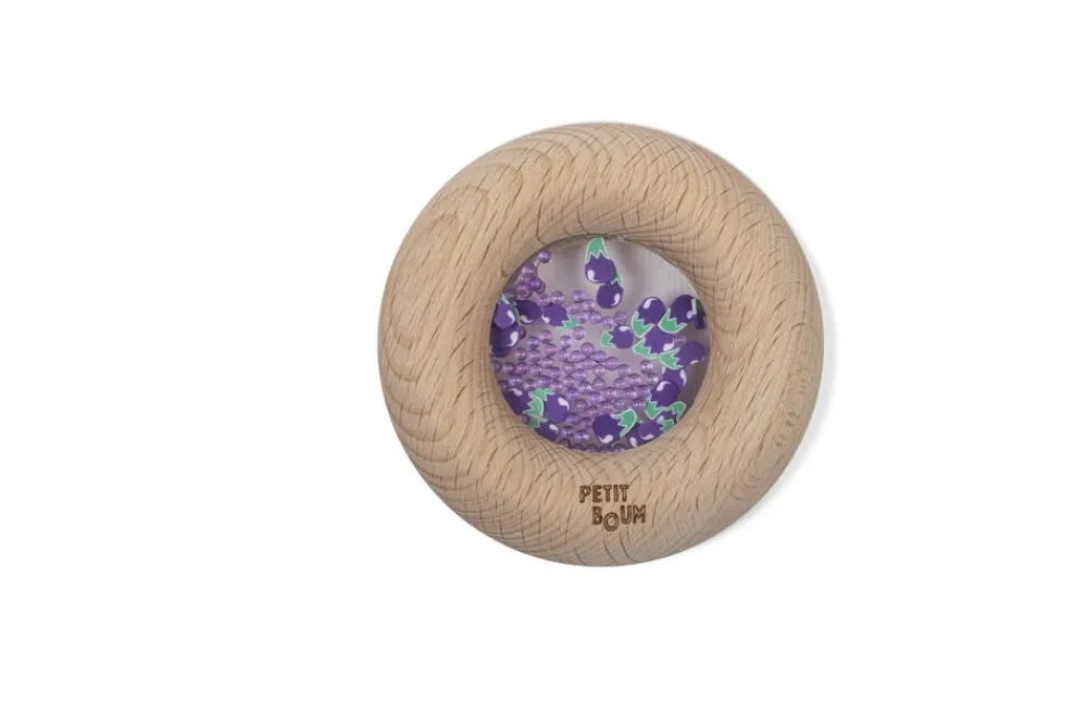 Petit Boum · Sensory donut Eggplants*Niños Juguetes Montessori|Juguetes Antiestrés