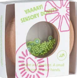 Petit Boum · Sensory donut Kiwi*Niños Juguetes Montessori|Juguetes Antiestrés