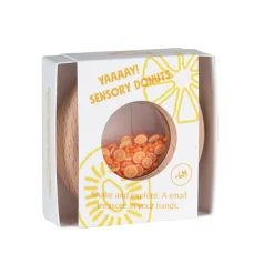 Petit Boum · Sensory donut Oranges*Niños Juguetes Montessori|Juguetes Antiestrés