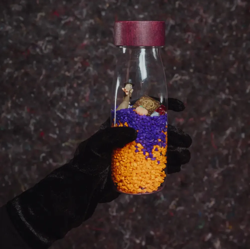 Petit Boum · Sound Bottle Halloween*Niños Juguetes Antiestrés|Botellas Sensoriales
