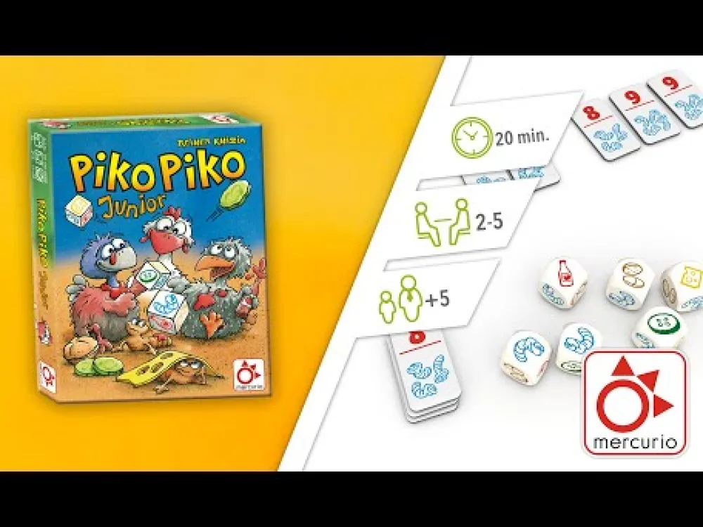 Mercurio Piko Piko Junior ·*Niños Mercurio Juegos De Mesa|Juegos De Mesa De Viaje