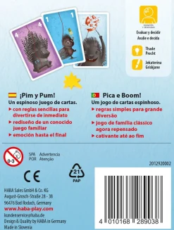 HABA ¡Pim y Pum! ·*Niños Juegos Haba|Juegos De Mesa Competitivos