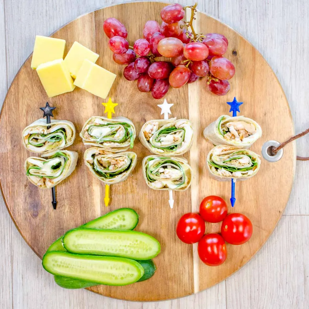 Lunch Punch Pincho Stix 7 uds (varios colores)* Cajas De Almuerzo Infantil·Con Compartimentos|Cajas De Almuerzo Infantil·Sin Compartimentos