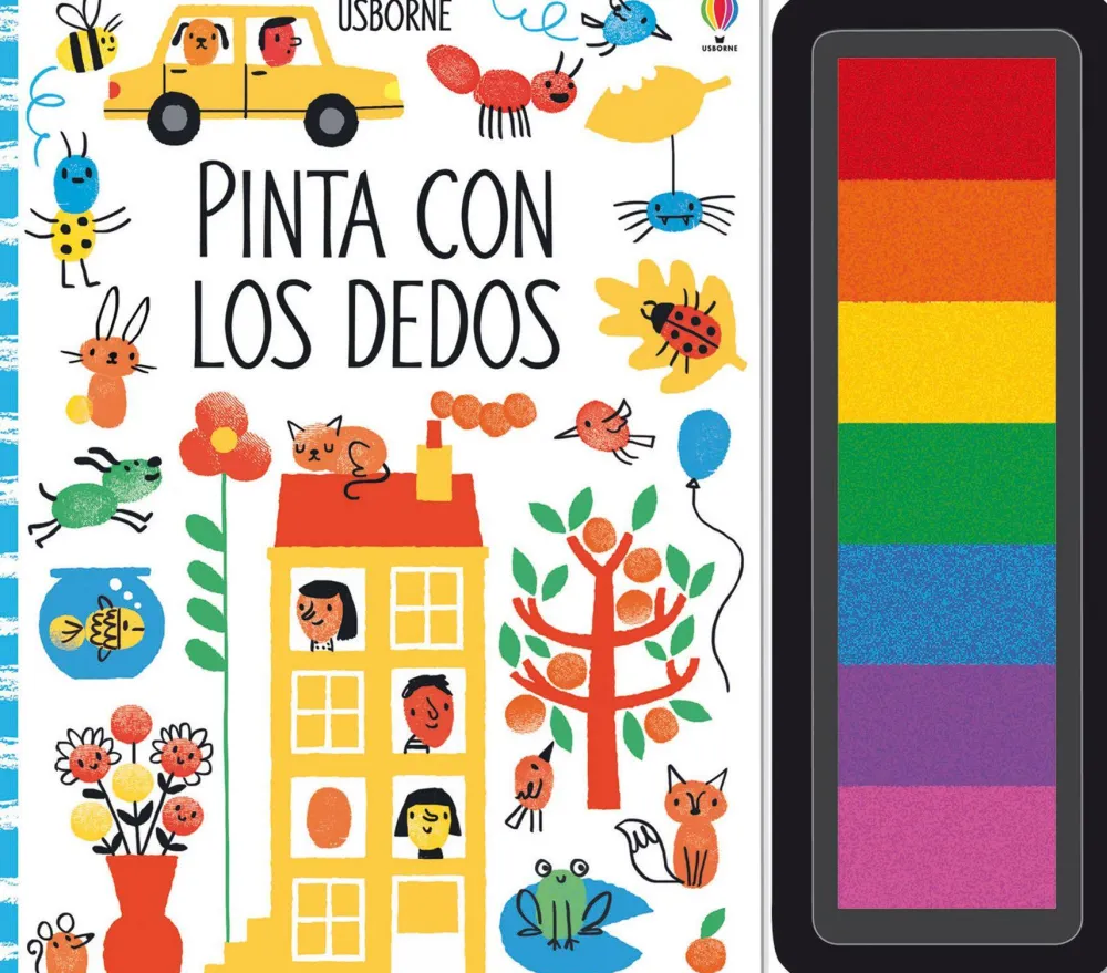 Usborne Pinta con los dedos*Niños Kit De Manualidades