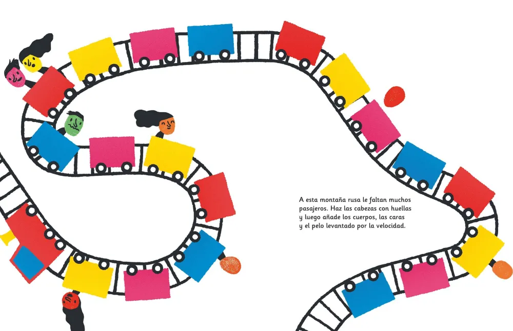 Usborne Pinta con los dedos*Niños Kit De Manualidades