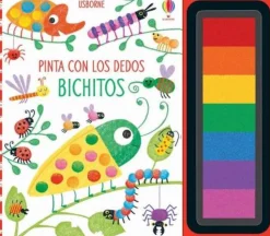 Usborne Pinta con los dedos · Bichitos*Niños Kit De Manualidades