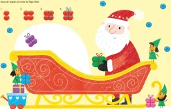 Usborne Pinta con los dedos · El taller de Papá Noel*Niños Libros De Navidad Para Niños|Kits Manualidades Navidad