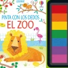 Usborne Pinta con los dedos · El Zoo*Niños Kit De Manualidades