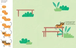Usborne Pinta con los dedos · El Zoo*Niños Kit De Manualidades