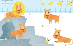 Usborne Pinta con los dedos · El Zoo*Niños Kit De Manualidades