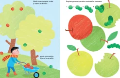 Usborne Pinta con los dedos · Jardines*Niños Kit De Manualidades