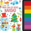 Usborne Pinta con los dedos · Navidad*Niños Libros De Navidad Para Niños|Kits Manualidades Navidad