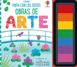 Usborne Pinta con los dedos · Obras de Arte*Niños Kit De Manualidades