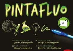 Juega Conmigo Pintafluo A4*Niños Pizarras Para Niños Y Niñas|Juguetes Y Juegos Motricidad Fina