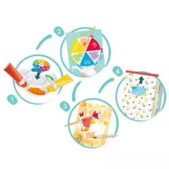 Hape Pintura con mezcla de colores ·*Niños Kit De Manualidades