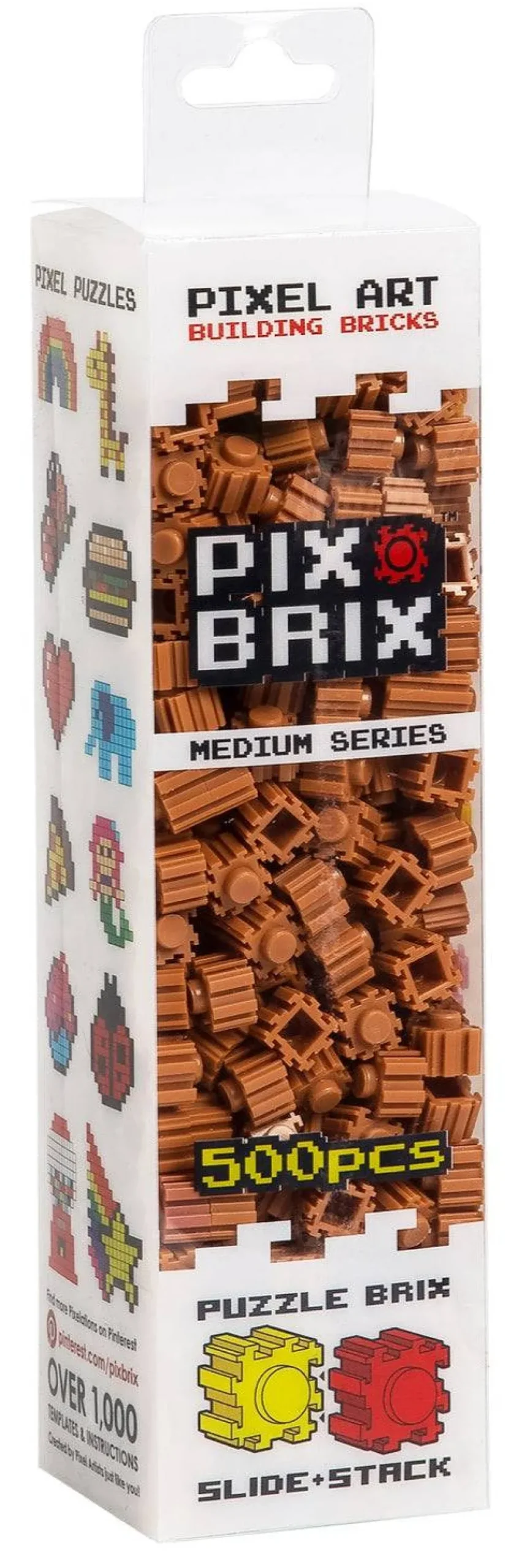 Pix Brix 500 piezas Marron*Niños Pix Brix|Juguetes Y Juegos Motricidad Fina
