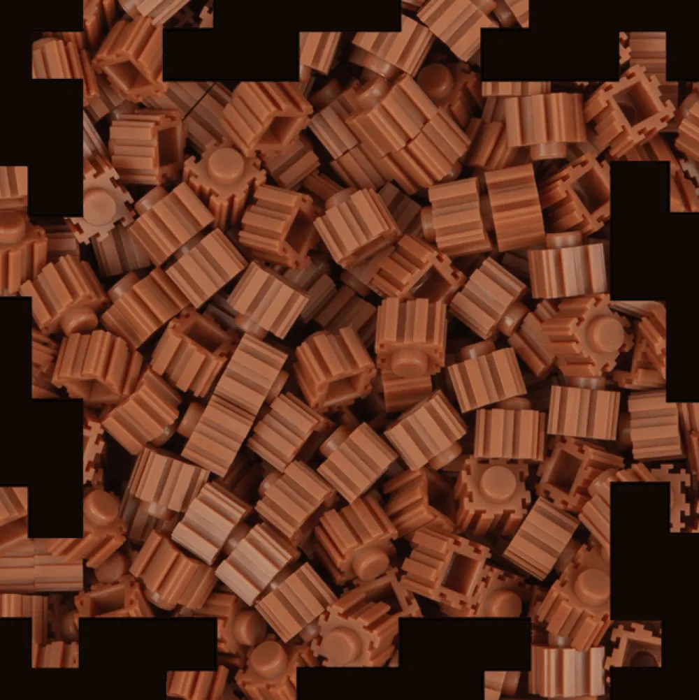 Pix Brix 500 piezas Marron*Niños Pix Brix|Juguetes Y Juegos Motricidad Fina