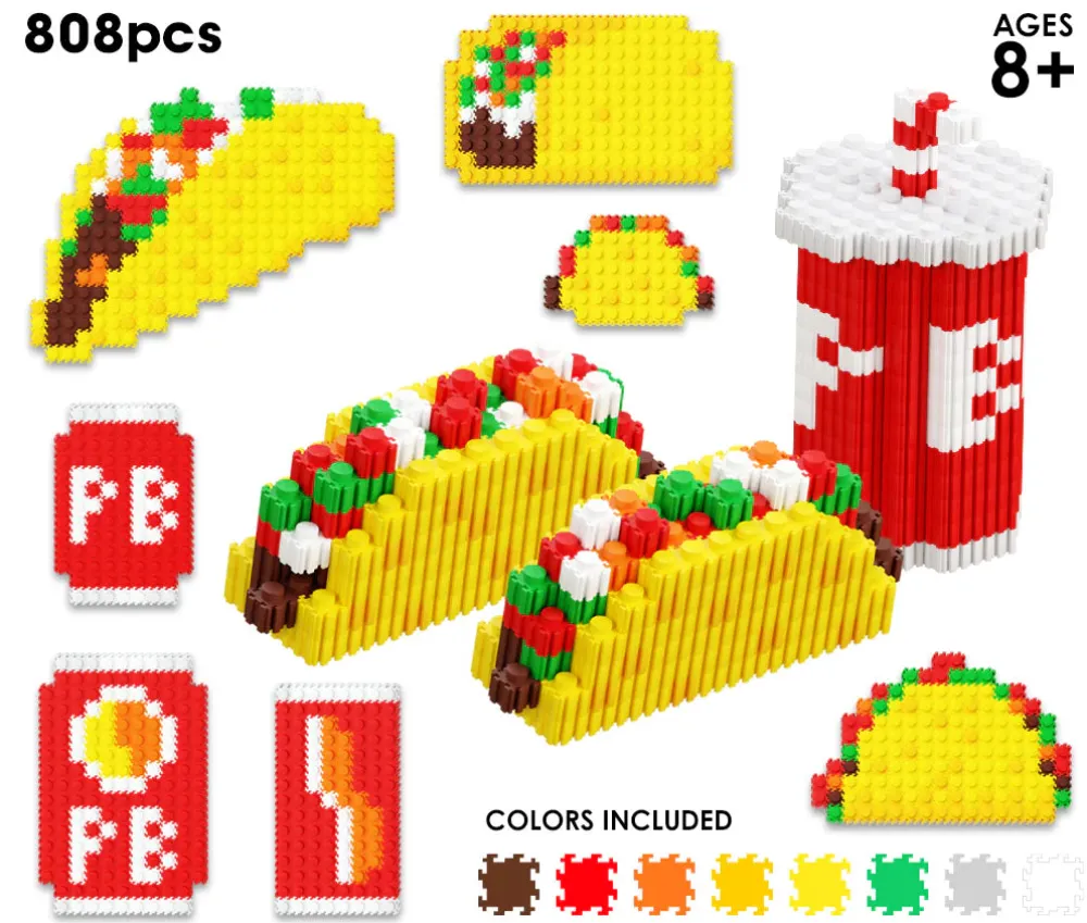 Pix Brix Food Bottle - Modelos surtidos*Niños Pix Brix|Juguetes Y Juegos Motricidad Fina