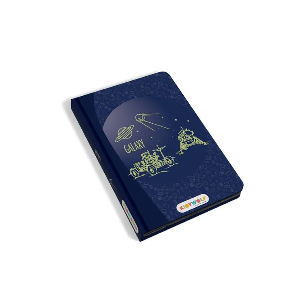 Kidywolf Pizarra Kidydraw Mini Galaxias*Niños Pizarras Para Niños Y Niñas
