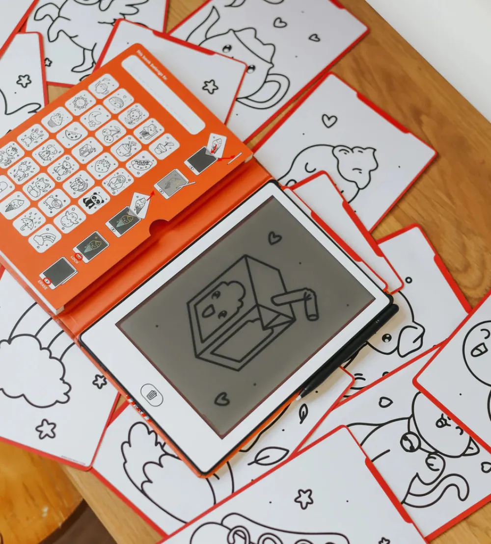 Kidywolf Pizarra Kidydraw Mini Kawai*Niños Pizarras Para Niños Y Niñas