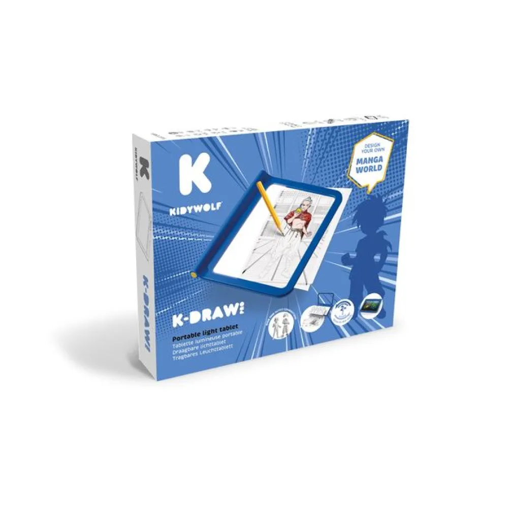Kidywolf Pizarra Kidydraw Pro*Niños Pizarras Para Niños Y Niñas