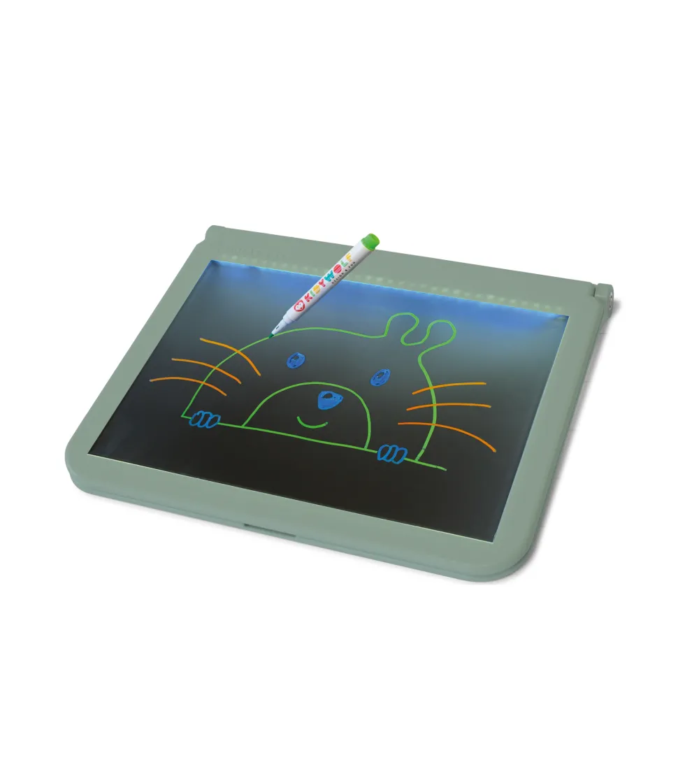 Kidywolf Pizarra Kidydraw Pro*Niños Pizarras Para Niños Y Niñas