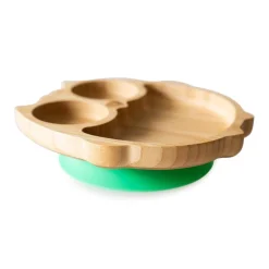 Eco Rascals Plato Bamboo Buho* Baby-Led Weaning Y Accesorios Alimentación