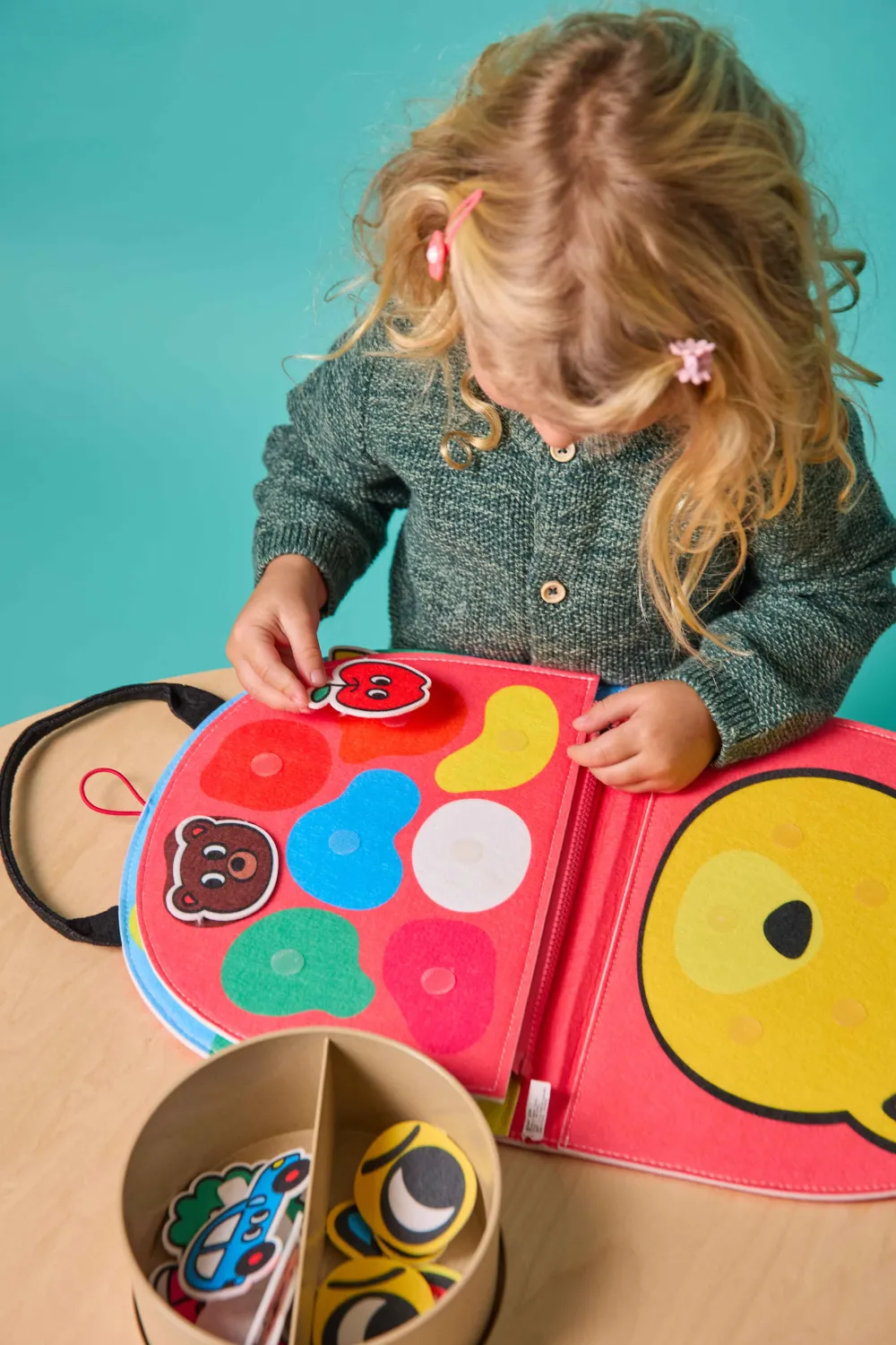 OMY Play kit Montessori Formas y Colores ·* Libros De Pegatinas