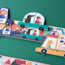 Londji Pocket Puzzle Petite Voyage ·*Niños Puzzles 24 Piezas|Puzzles Djeco
