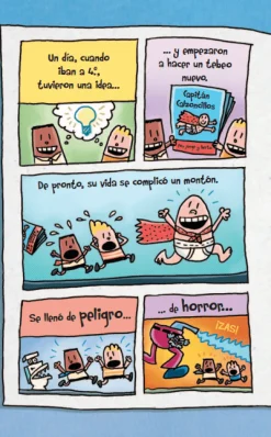 SM Policán*Niños Libros De Dav Pilkey|Ver Todo En Narrativa Infantil