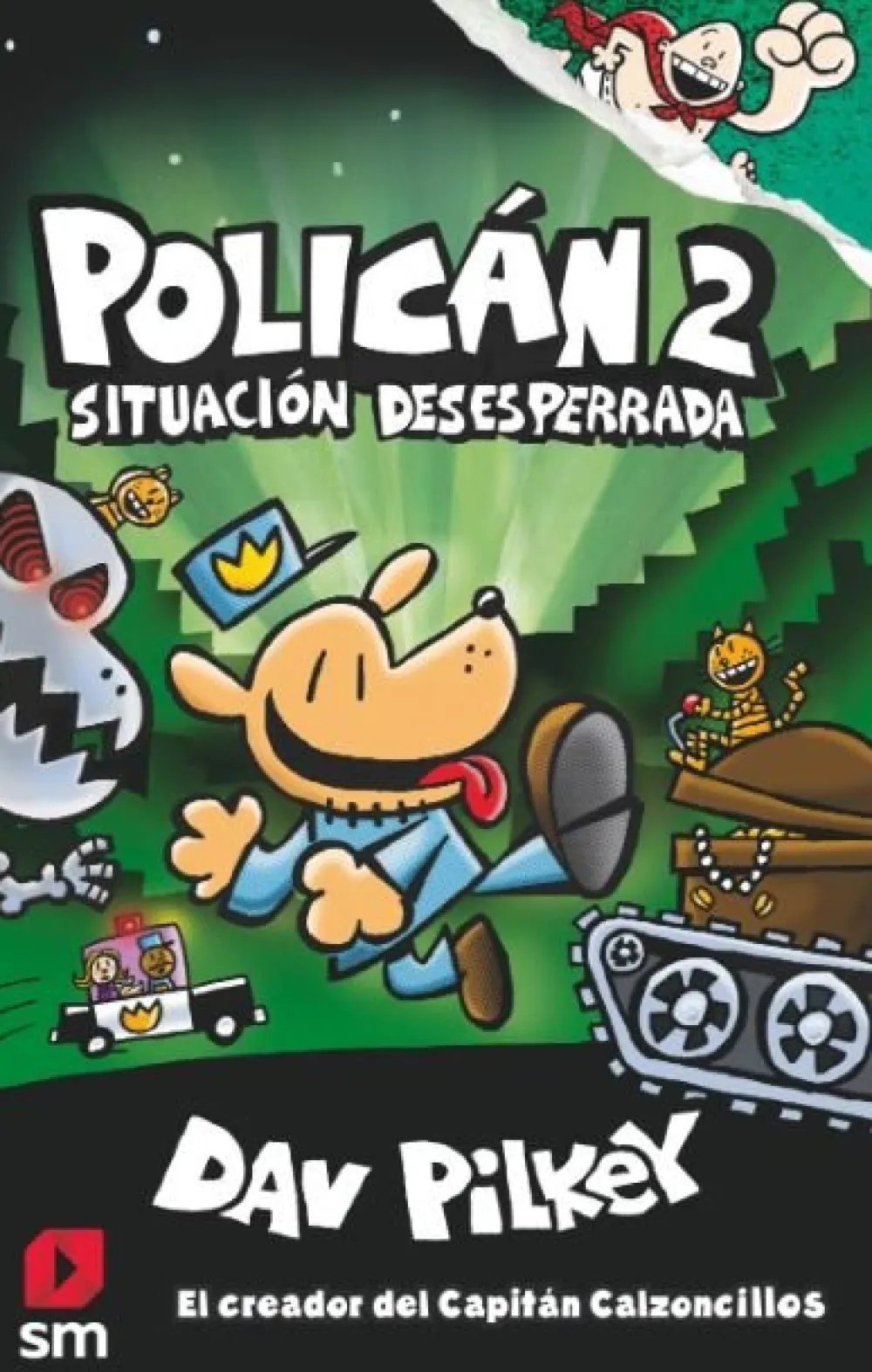 SM Policán 2 - Situación Desesperada*Niños Libros De Dav Pilkey|Policán