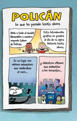 SM Policán 2 - Situación Desesperada*Niños Libros De Dav Pilkey|Policán