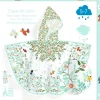 Djeco Poncho de Lluvia · Follaje S 110-122 cm*Niños Paraguas Infantiles|Ponchos De Lluvia