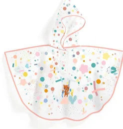 Djeco Poncho de Lluvia · Gato XS 90-110 cm*Niños Paraguas Infantiles|Ponchos De Lluvia