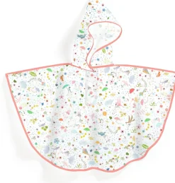 Djeco Poncho de Lluvia · Ligereza S 110-122 cm*Niños Paraguas Infantiles|Ponchos De Lluvia