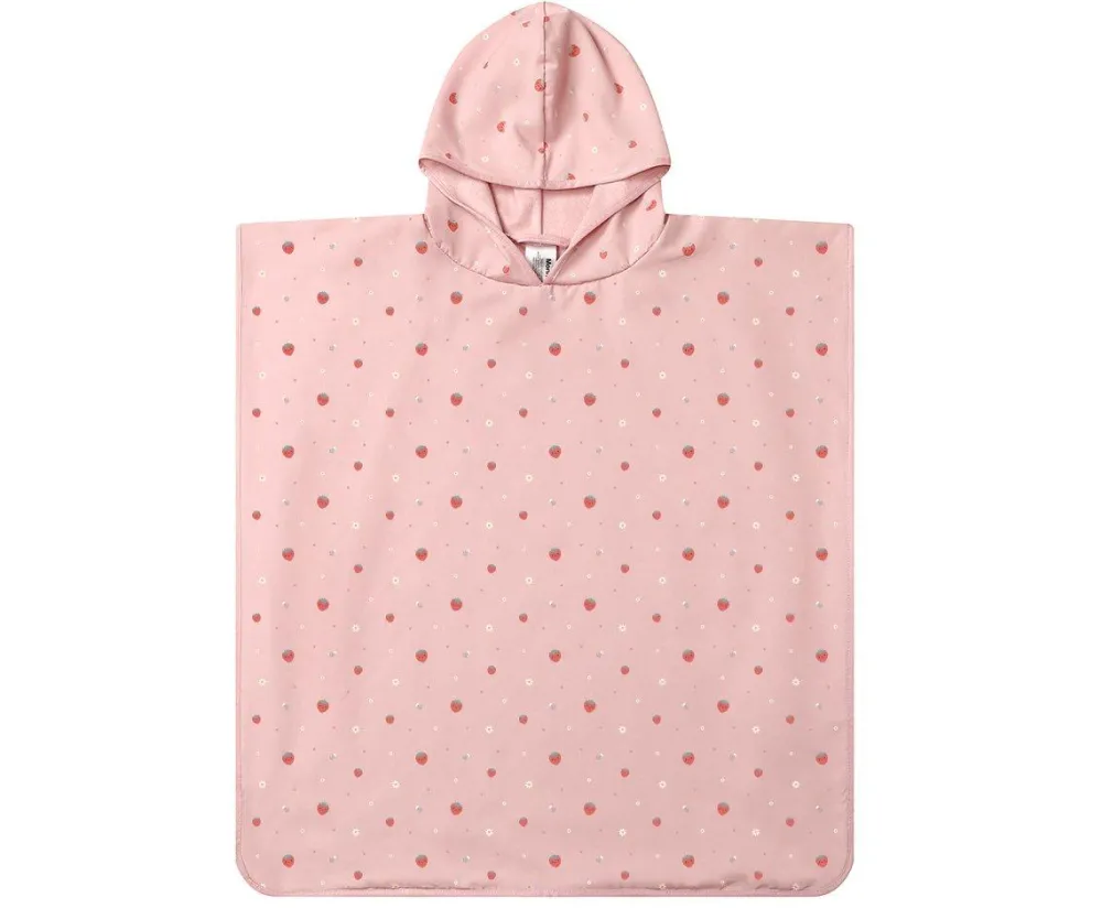 Monnëka Poncho de Playa · Strawberries* Ponchos De Bebé Para Playa