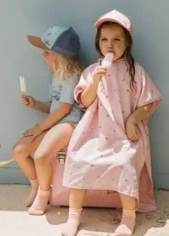 Monnëka Poncho de Playa · Strawberries* Ponchos De Bebé Para Playa