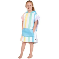 Dock u0026 Bay Poncho Rainbow Pastel · Dock & Bay*Niños Toalla De Niños Para Playa|Ponchos De Bebé Para Playa