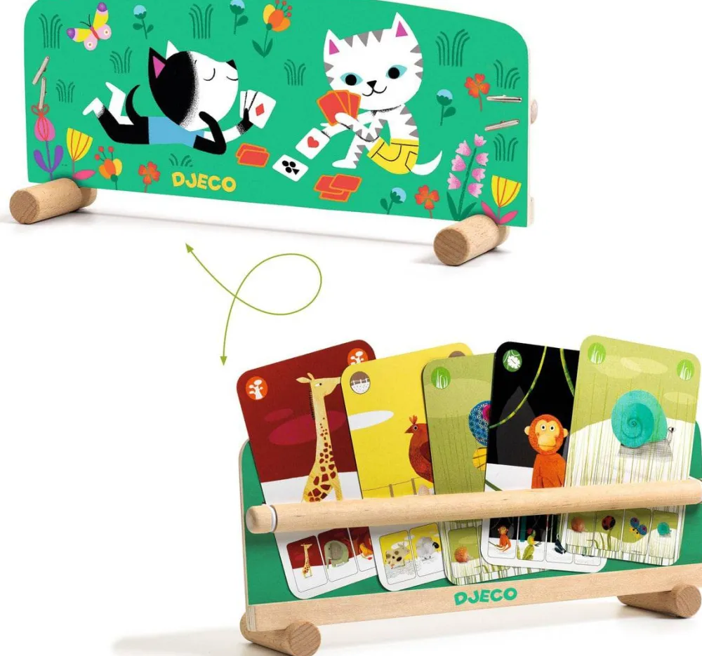 Djeco Porta Cartas de Mesa ·*Niños Djeco|Juegos De Cartas